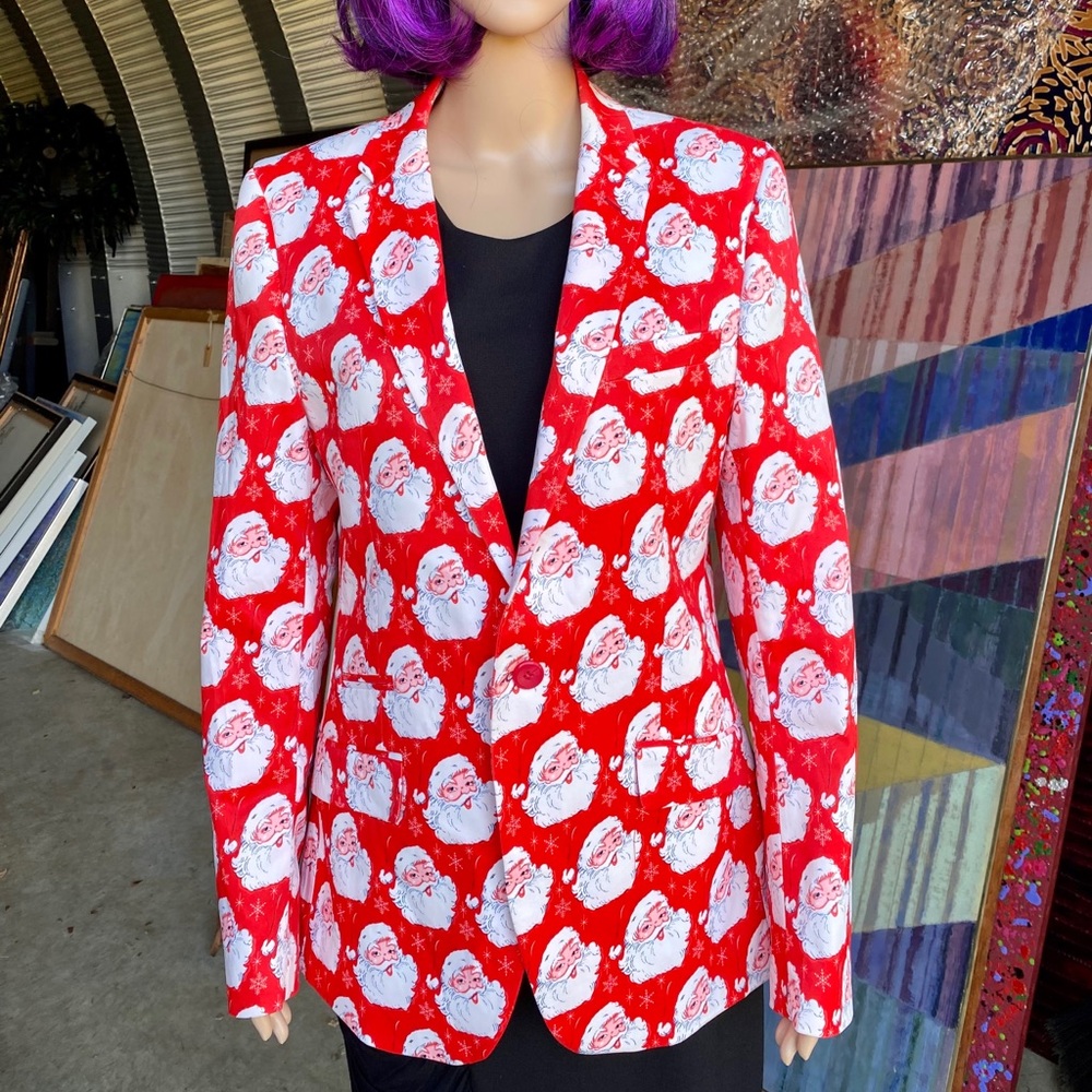 Ho! Ho! Ho! Santa Blazer!  Suslo Couture.